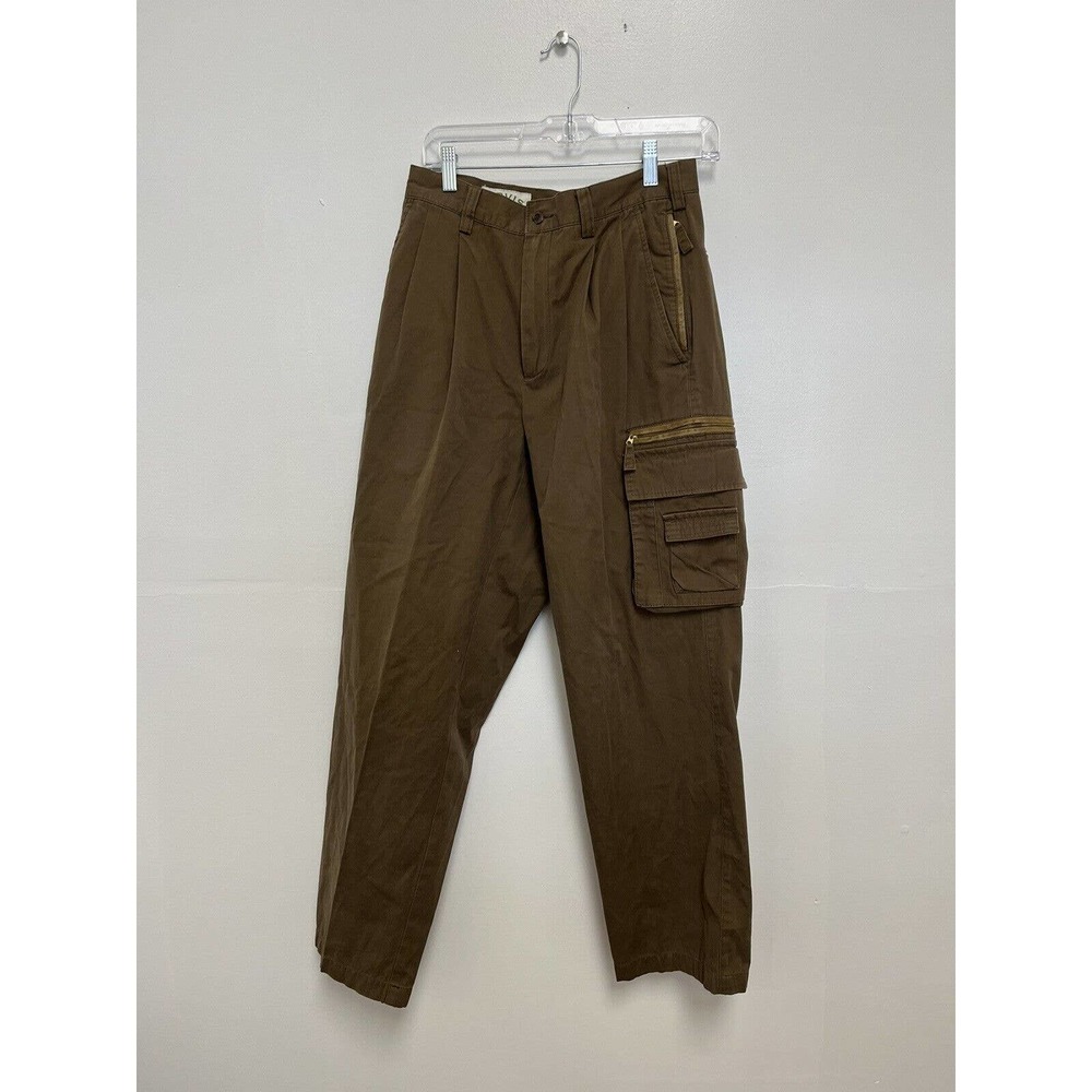 Orvis Foothills OR5478 Suede Trim Zip Cargo Pants Mens Size 32